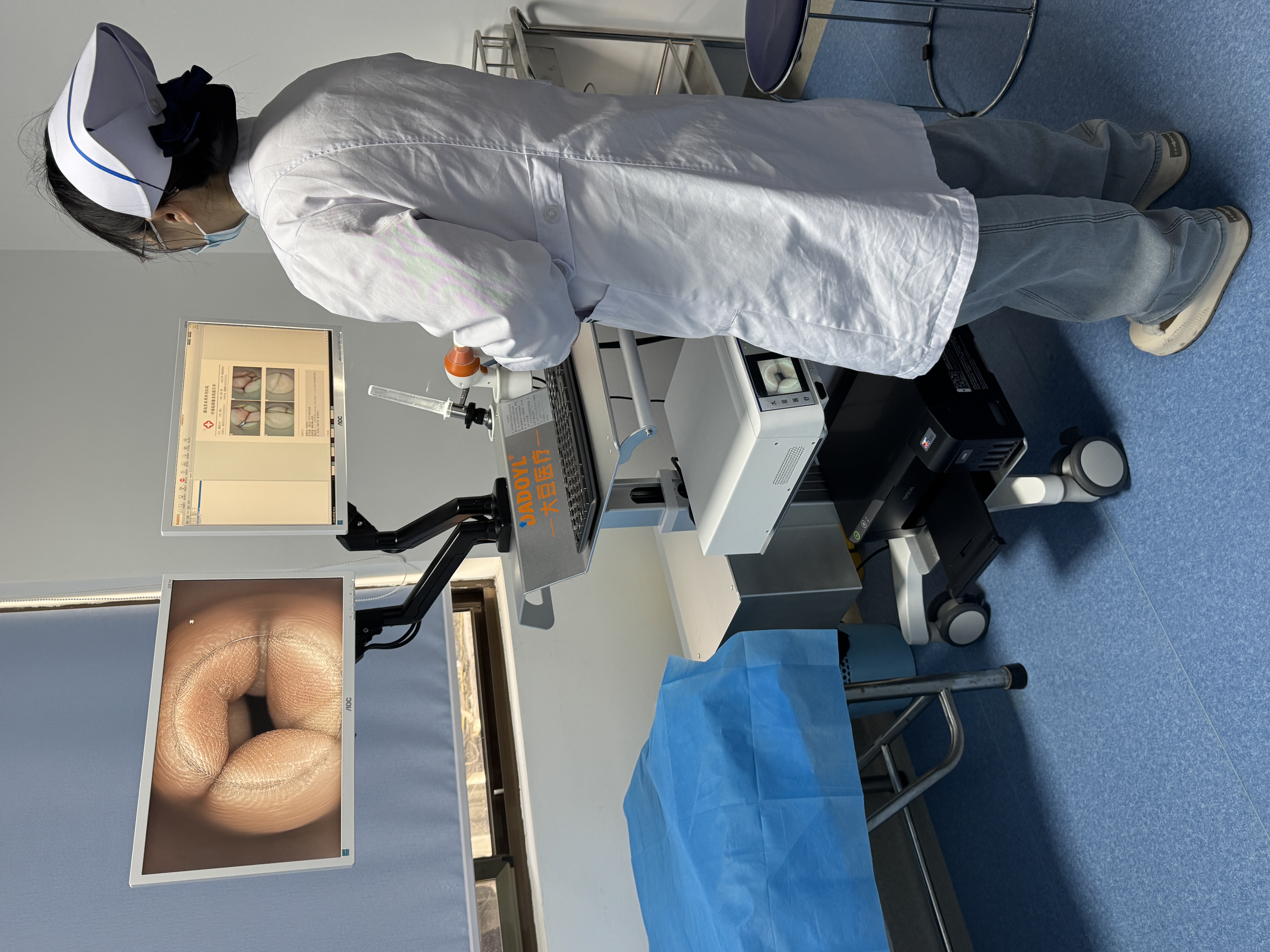 【大豆醫療】湖南省某醫院肛腸檢查系統DD-600型裝機培訓